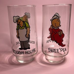 Vintage Coca-Cola collector glasses